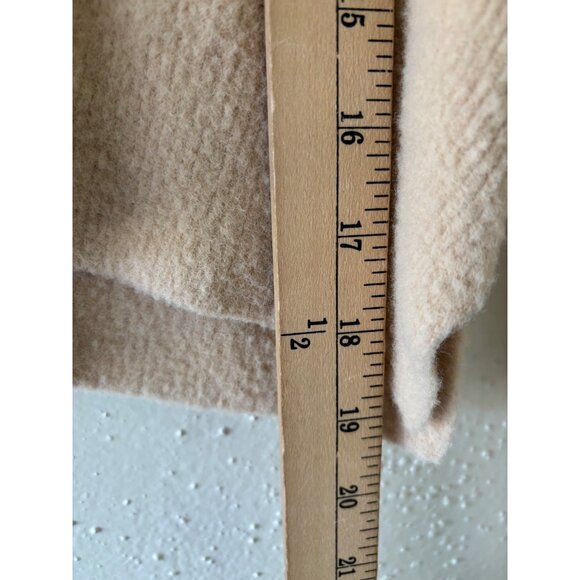 Abercrombie & Fitch Soft A&F Collection Semi Cropped XS Beige Collared Sweater - Picture 11 of 15